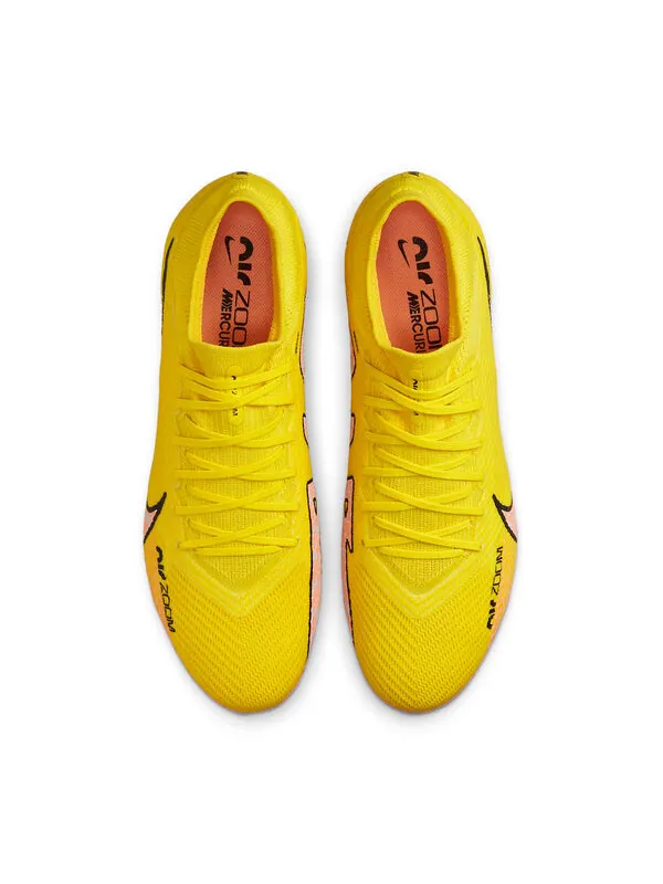 Кроссовки zoom mercurial vapor 15 pro fg Nike — изображение 2 из 4, желтый/розовый