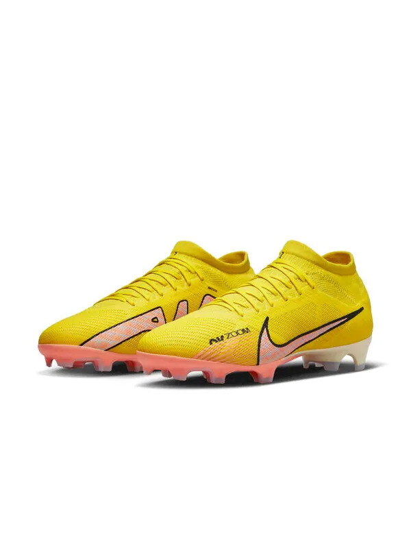 Кроссовки zoom mercurial vapor 15 pro fg Nike — изображение 4 из 4, желтый/розовый