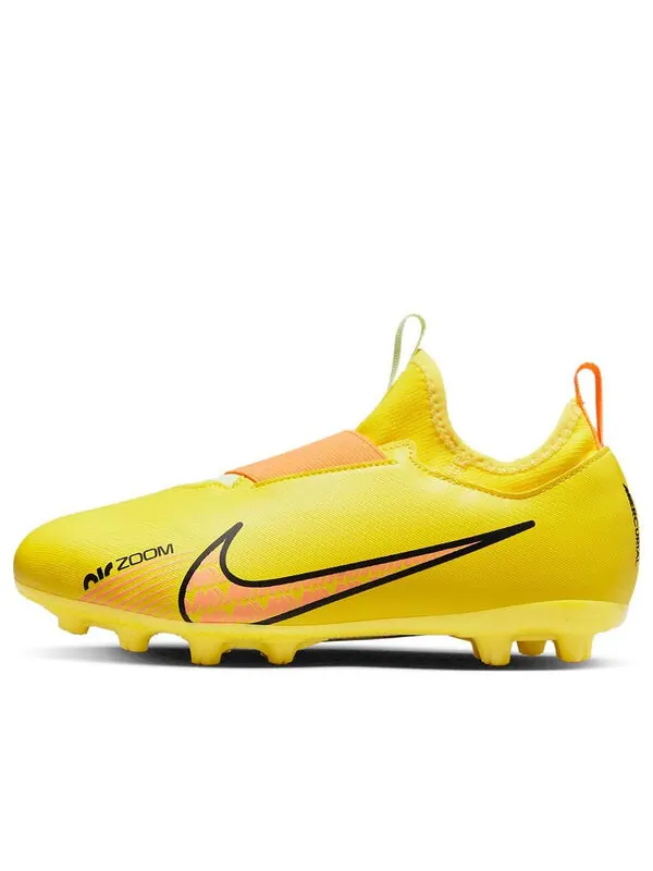 Кроссовки jr zoom mercurial vapor 15 academy hg Nike — изображение 1 из 4, желтый/розовый