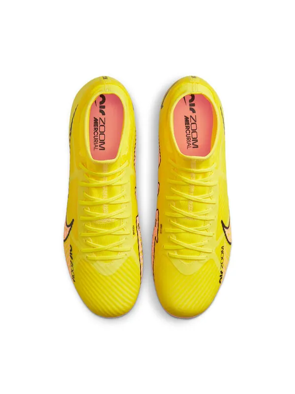 Кроссовки mercurial superfly 9 academy mg Nike — изображение 2 из 4, желтый
