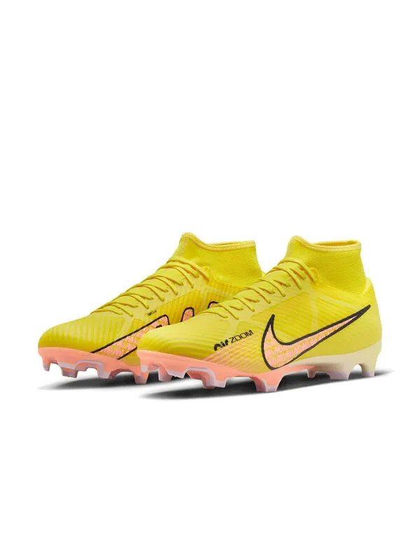 Кроссовки mercurial superfly 9 academy mg Nike — изображение 4 из 4, желтый