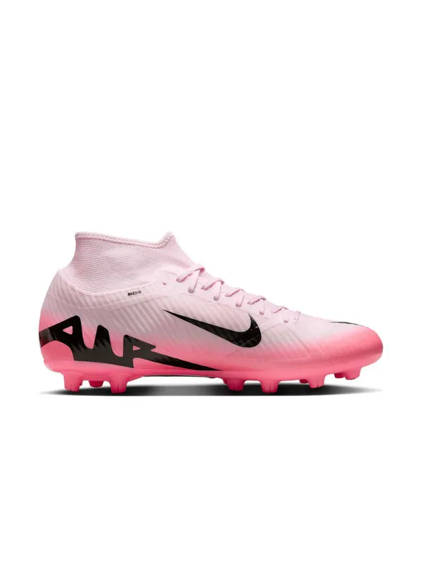 Кроссовки mercurial superfly 9 academy 'pink foam black' Nike — изображение 2 из 4, розовый/черный