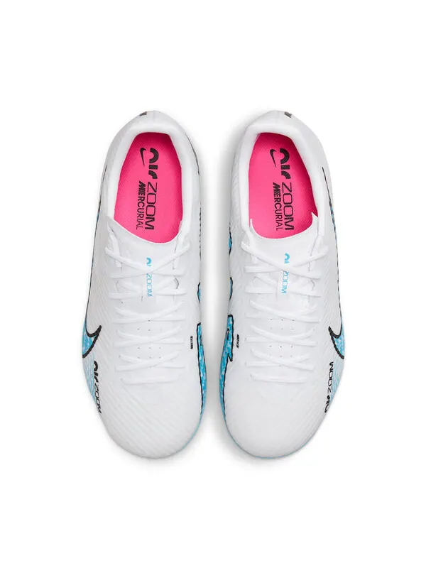 Кроссовки air zoom vapor 15 mercurial academy ag Nike — изображение 2 из 4, белый/синий