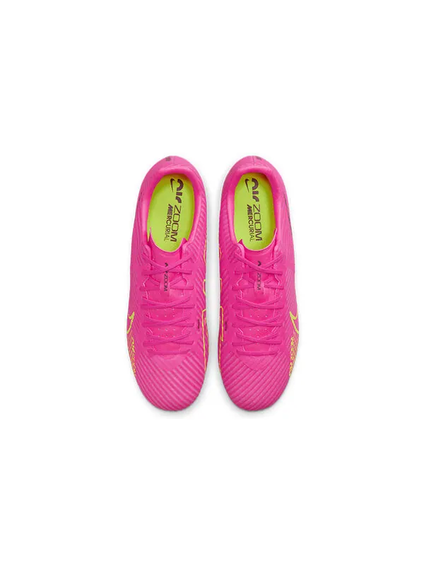 Кроссовки Nike Zoom Mercurial Vapor 15 Academy MG 'Luminous Pack' — изображение 4 из 4, розовый/зеленый