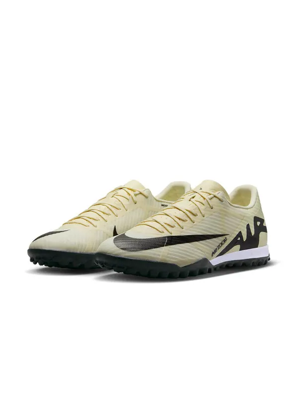 Кроссовки Mercurial Vapor 15 Academy Turf низкие футбольные бутсы Nike — изображение 3 из 4, бежевый/черный