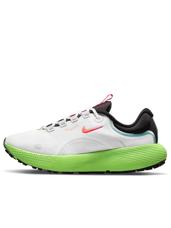Кроссовки реагировать побег бег Nike — изображение 1 из 4, белый/зеленый/черный