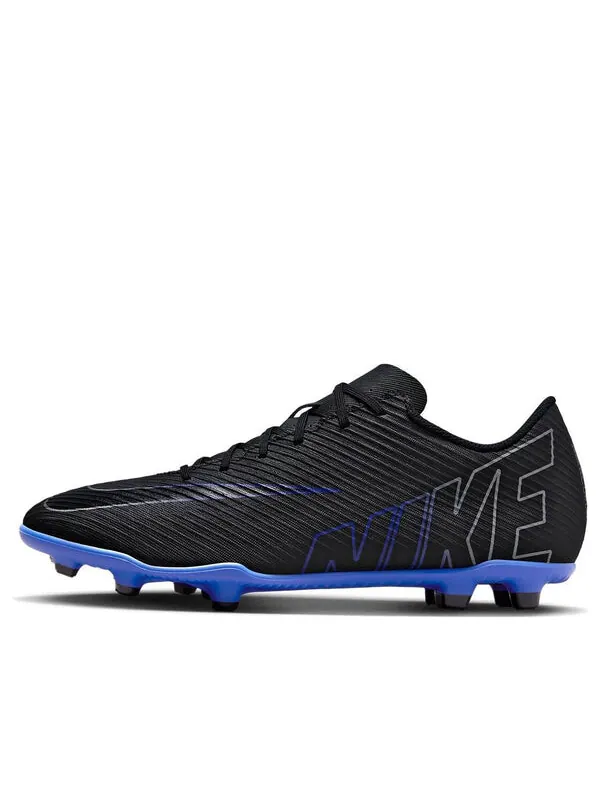 Кроссовки mercurial vapor 15 club fg soccer cleats 'black pack' Nike — изображение 1 из 4, черный/синий