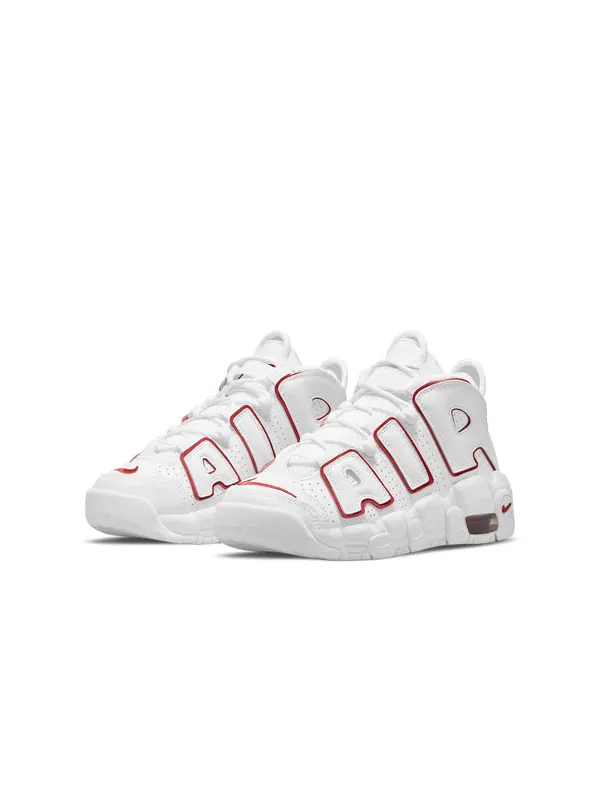 Кроссовки air more uptempo 'white varsity red' 2021 Nike — изображение 3 из 4, белый/красный
