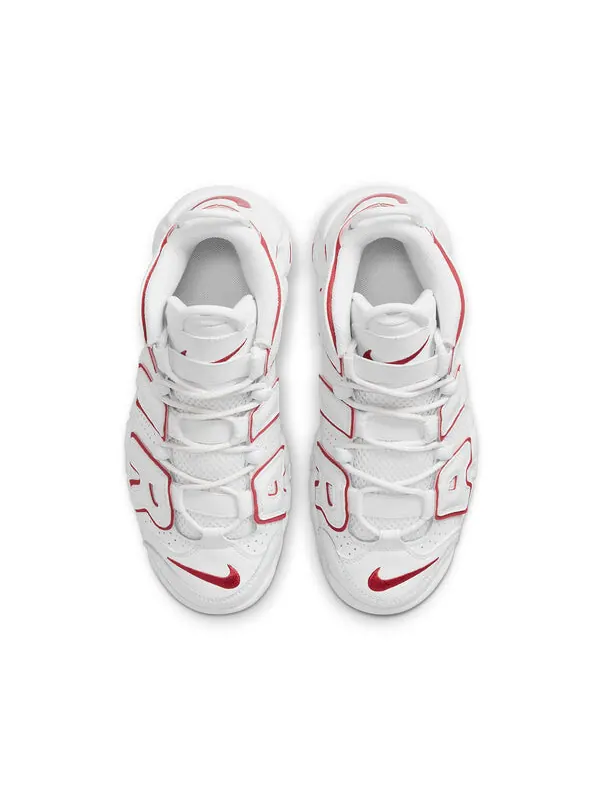 Кроссовки air more uptempo 'white varsity red' 2021 Nike — изображение 4 из 4, белый/красный