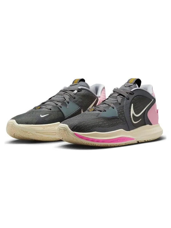 Кроссовки Nike Kyrie Low 5 'Iron Grey Coconut Milk' — изображение 2 из 4, серый/серый/серый