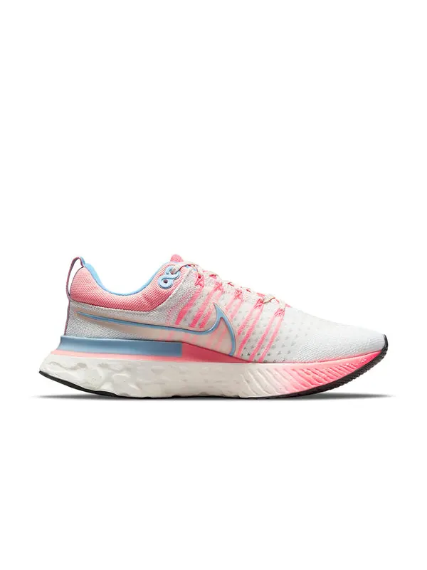 Кроссовки react infinity run flyknit 2 Nike — изображение 2 из 4, розовый