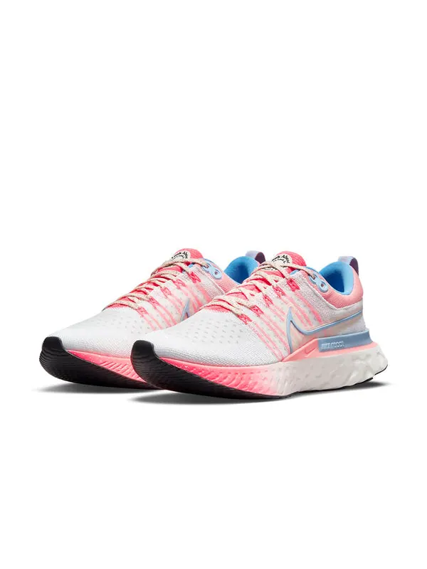 Кроссовки react infinity run flyknit 2 Nike — изображение 3 из 4, розовый