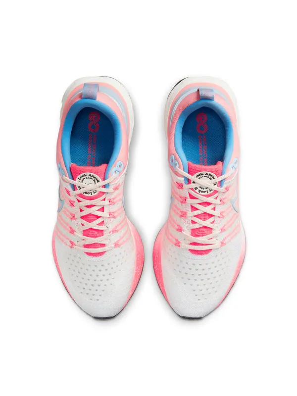 Кроссовки react infinity run flyknit 2 Nike — изображение 4 из 4, розовый