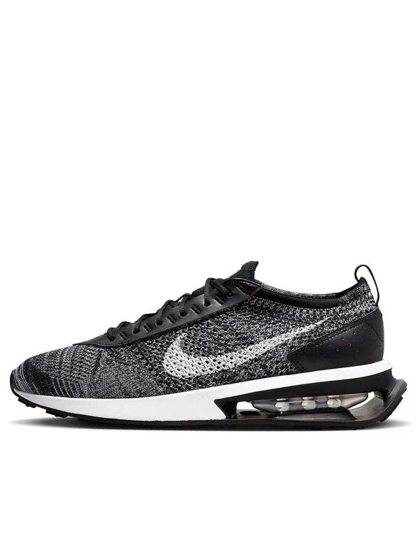 Кроссовки air max flyknit racer Nike — изображение 1 из 1, черный/серый/белый