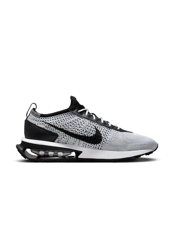 Кроссовки air max flyknit racer Nike — изображение 2 из 4, серый/черный