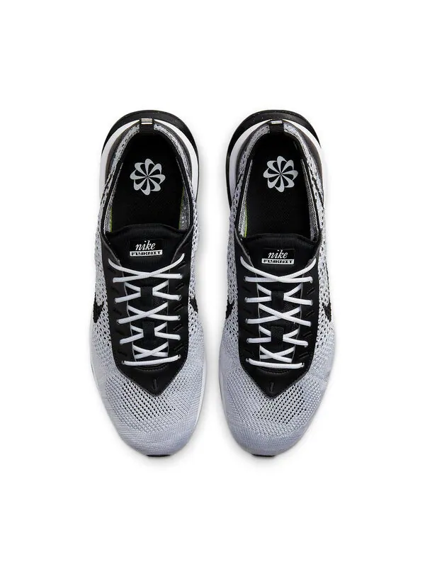 Кроссовки air max flyknit racer Nike — изображение 4 из 4, серый/черный