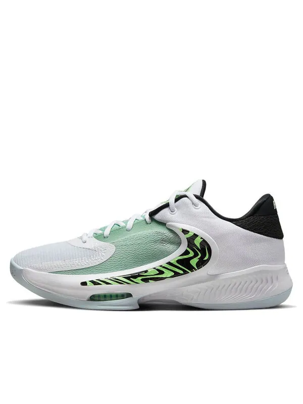 Кроссовки зум фрик 4 Nike — изображение 1 из 4, белый/зеленый