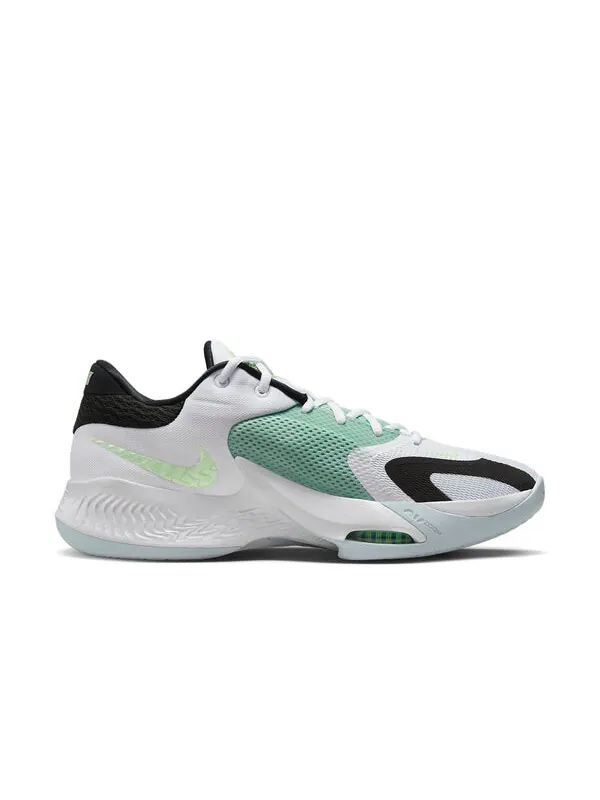 Кроссовки зум фрик 4 Nike — изображение 2 из 4, белый/зеленый