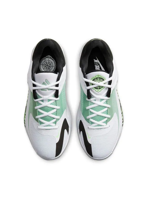 Кроссовки зум фрик 4 Nike — изображение 4 из 4, белый/зеленый