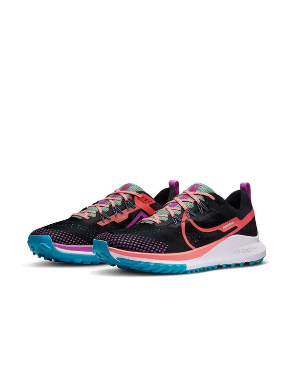 Кроссовки react pegasus trail 4 'black magic ember' Nike — изображение 3 из 4