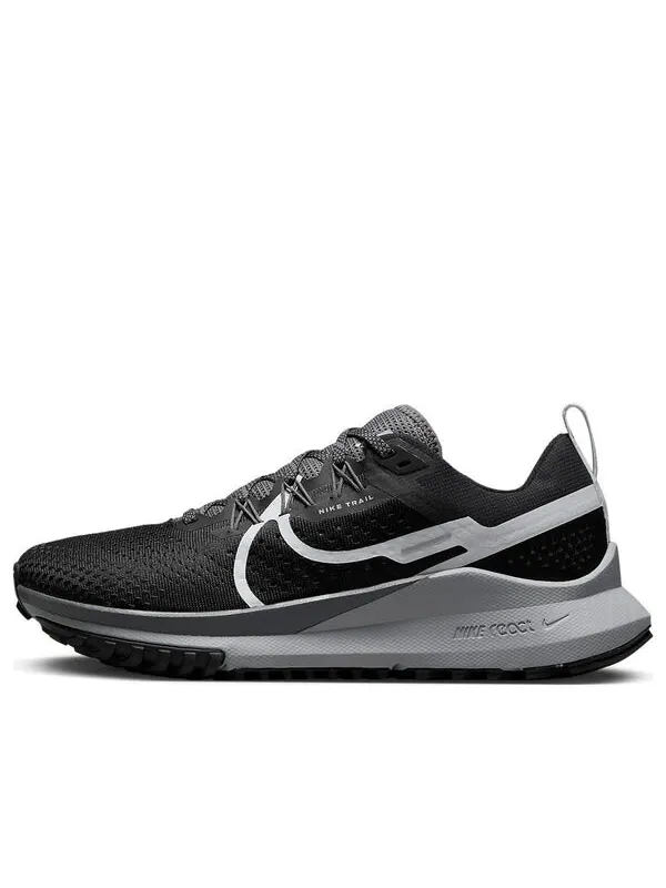 Кроссовки react pegasus trail 4 'black dark grey' Nike — изображение 1 из 4, черный/белый