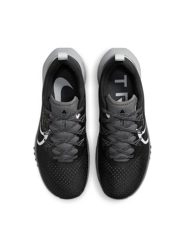 Кроссовки react pegasus trail 4 'black dark grey' Nike — изображение 4 из 4, черный/белый