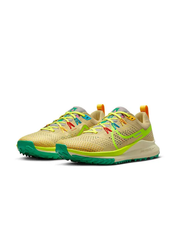Кроссовки react pegasus trail 4 gtx Nike — изображение 3 из 4, желтый