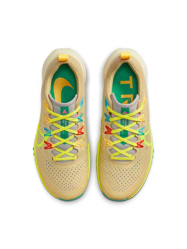 Кроссовки react pegasus trail 4 gtx Nike — изображение 4 из 4, желтый