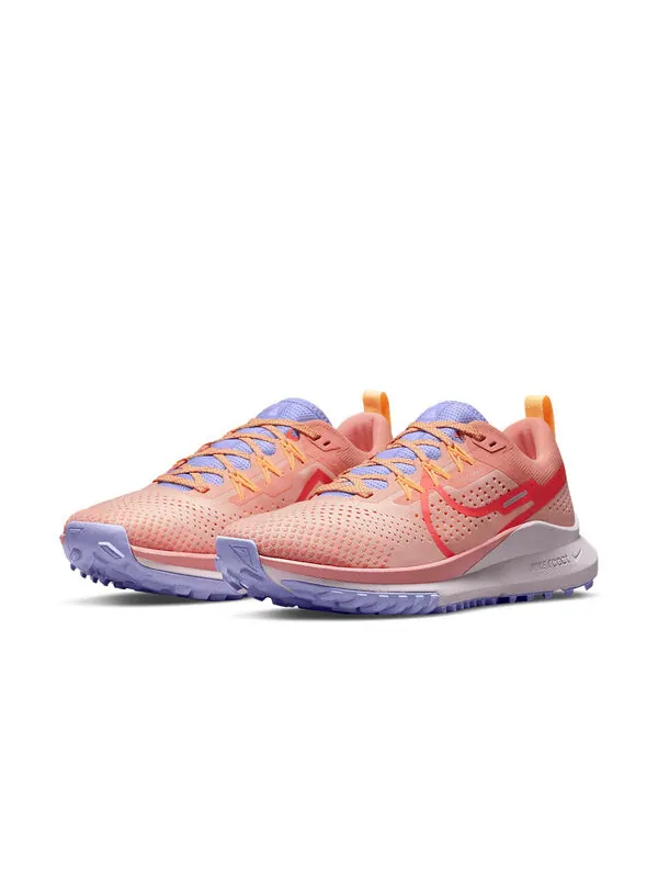 Кроссовки react pegasus trail 4 'arctic orange purple pulse' Nike — изображение 3 из 4, оранжевый/фиолетовый