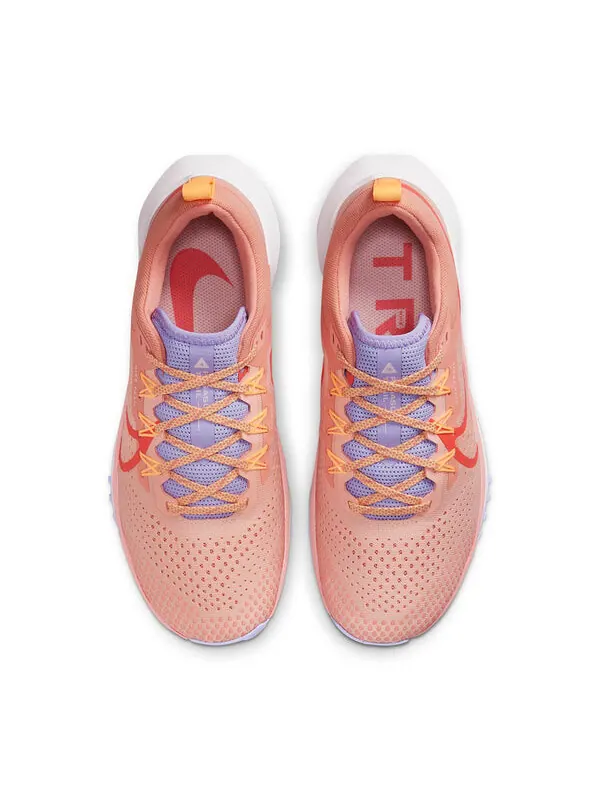 Кроссовки react pegasus trail 4 'arctic orange purple pulse' Nike — изображение 4 из 4, оранжевый/фиолетовый