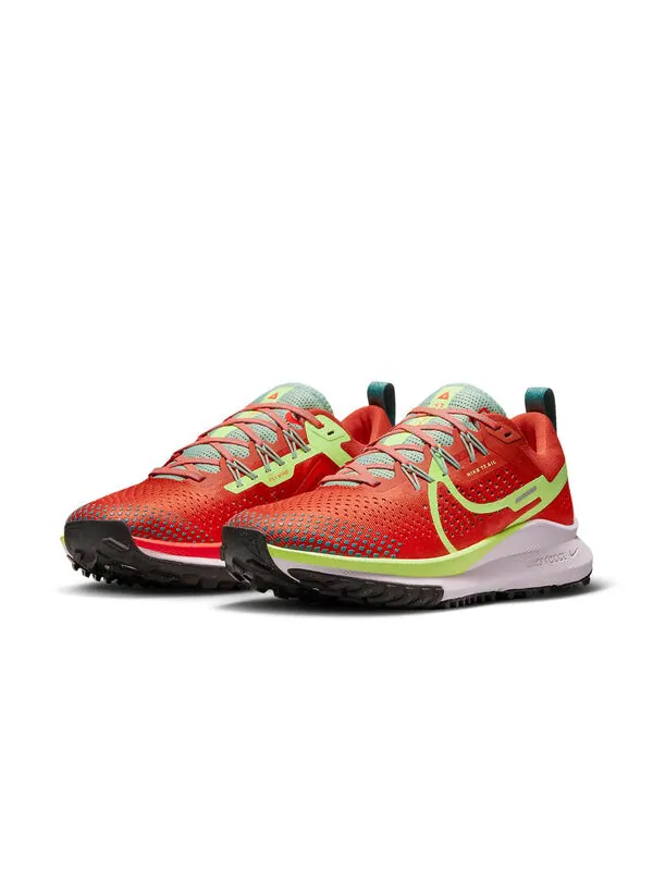 Кроссовки react pegasus trail 4 'mantra orange ghost green' Nike — изображение 3 из 4, оранжевый/зеленый