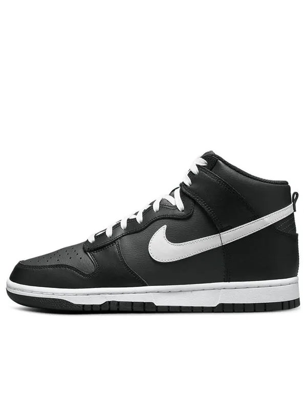 Кроссовки данк высокие Nike — изображение 1 из 4, черный/белый