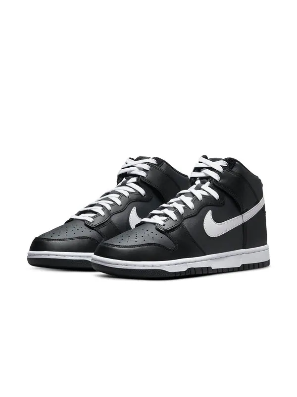 Кроссовки данк высокие Nike — изображение 3 из 4, черный/белый