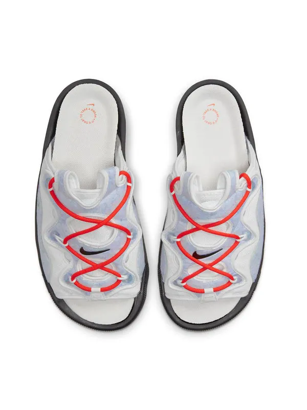 Тапочки offline 2.0 mule 'summit white team orange' Nike — изображение 4 из 4, белый/красный/черный