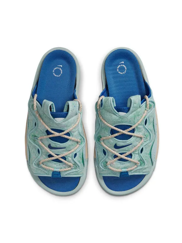 Тапочки offline 2.0 slip-on 'ocean cube' Nike — изображение 4 из 4, темный синий/песочный