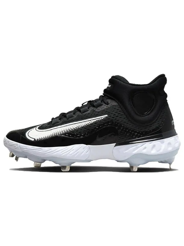 Кроссовки alpha huarache elite 4 mid 'black white' Nike — изображение 2 из 4
