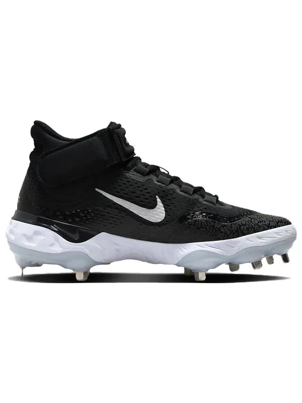 Кроссовки alpha huarache elite 4 mid 'black white' Nike — изображение 3 из 4