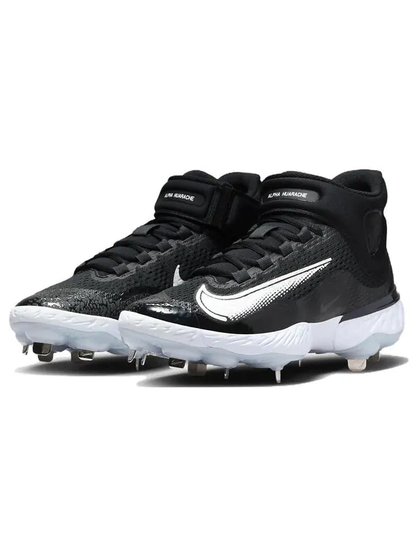 Кроссовки alpha huarache elite 4 mid 'black white' Nike — изображение 4 из 4
