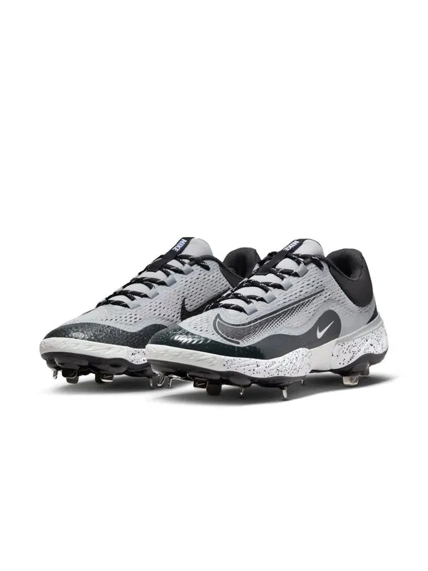 Кроссовки alpha huarache elite 4 low 'wolf grey white' Nike — изображение 3 из 4, серый/белый/темный серый