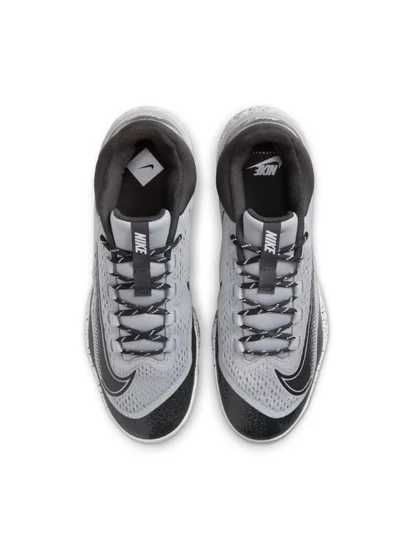 Кроссовки alpha huarache elite 4 low 'wolf grey white' Nike — изображение 4 из 4, серый/белый/темный серый