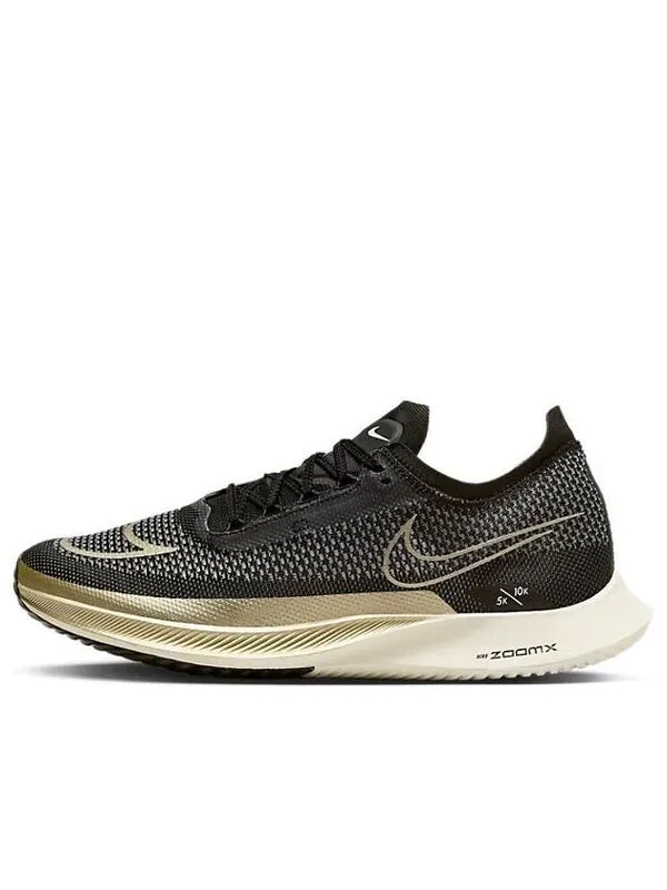 Кроссовки zoomx streakfly Nike — изображение 1 из 4, черный/золотистый-белый