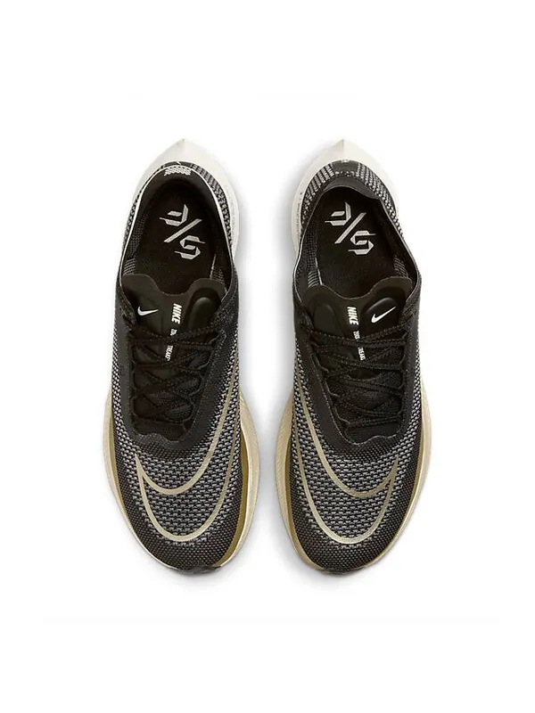 Кроссовки zoomx streakfly Nike — изображение 3 из 4, черный/золотистый-белый