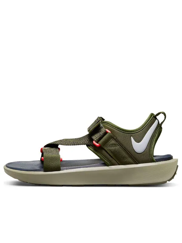 Кроссовки vista sandals 'rough green' Nike — изображение 1 из 4, зеленый/белый/черный