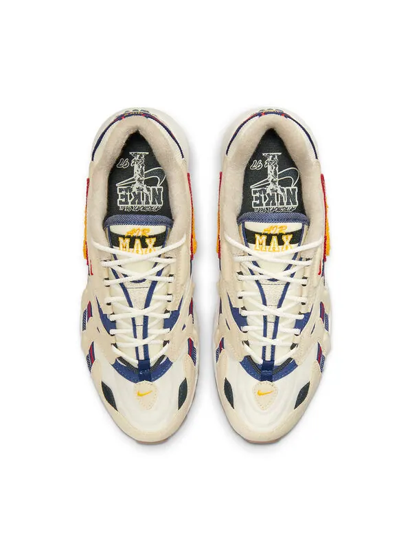 Кроссовки air max 96 ii qs Nike — изображение 4 из 4, кремовый/синий/красный