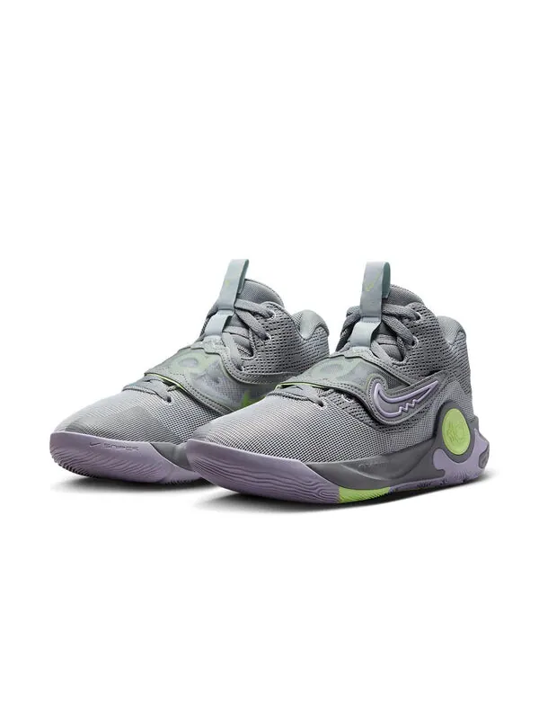 Кроссовки kd trey 5 x ep 'particle grey lilac' Nike — изображение 3 из 4, серый//фиолетовый/серый
