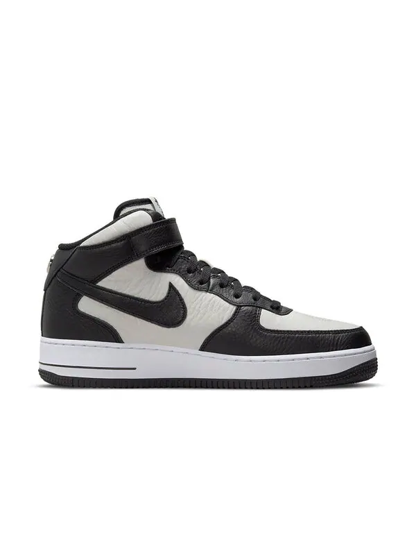 Кроссовки x stussy air force 1 mid Nike — изображение 2 из 4, черный/серый/белый