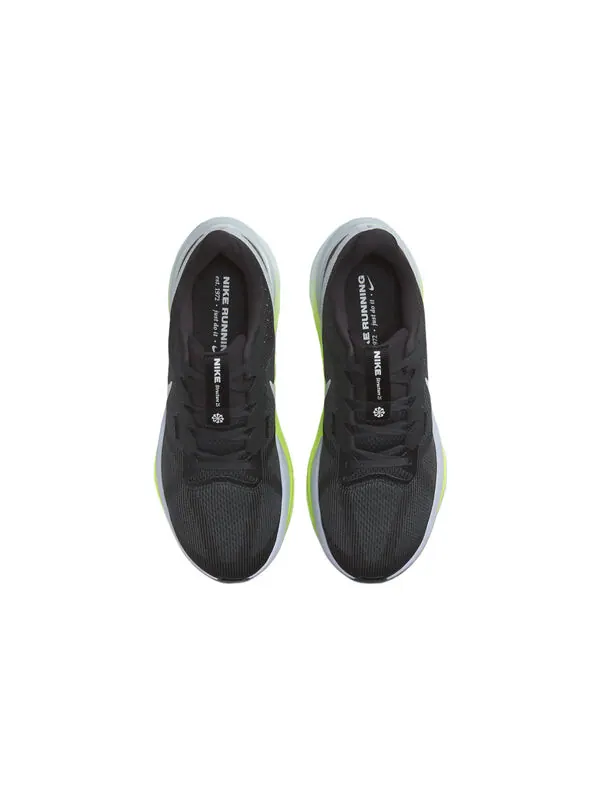 Кроссовки air zoom structure 25 'black volt white' Nike — изображение 4 из 4, платиновый/белый