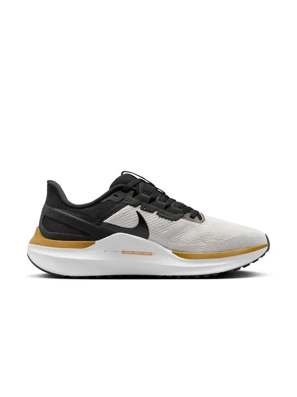 Кроссовки Air Zoom Structure 25 Nike — изображение 2 из 4, серый/черный/золотистый