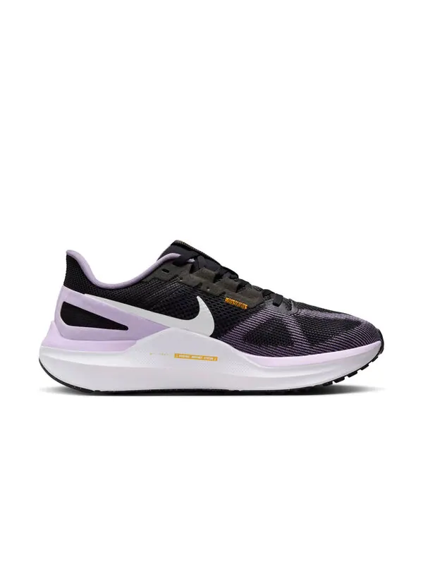 Кроссовки air zoom structure 25 'black purple white' Nike — изображение 2 из 4, черный/фиолетовый/белый