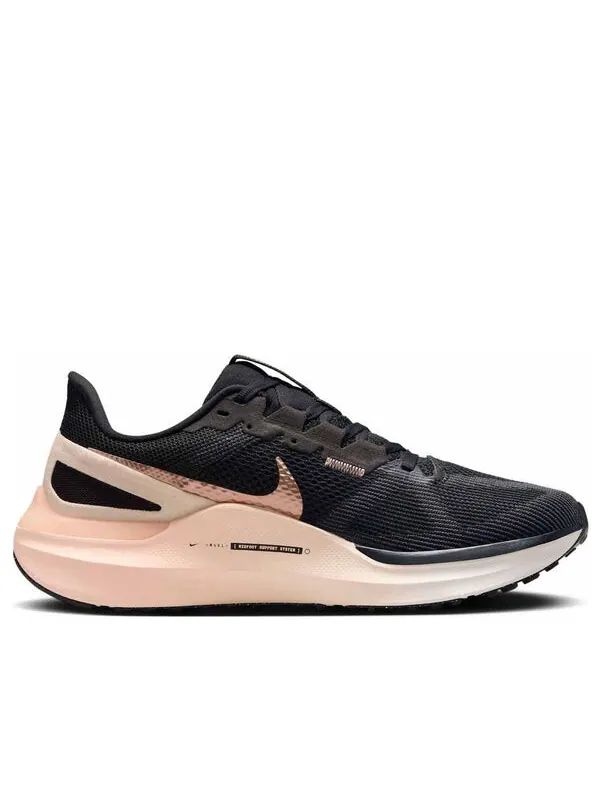 Кроссовки air zoom structure 25 'black crimson tint metallic red bronze' Nike — изображение 2 из 4